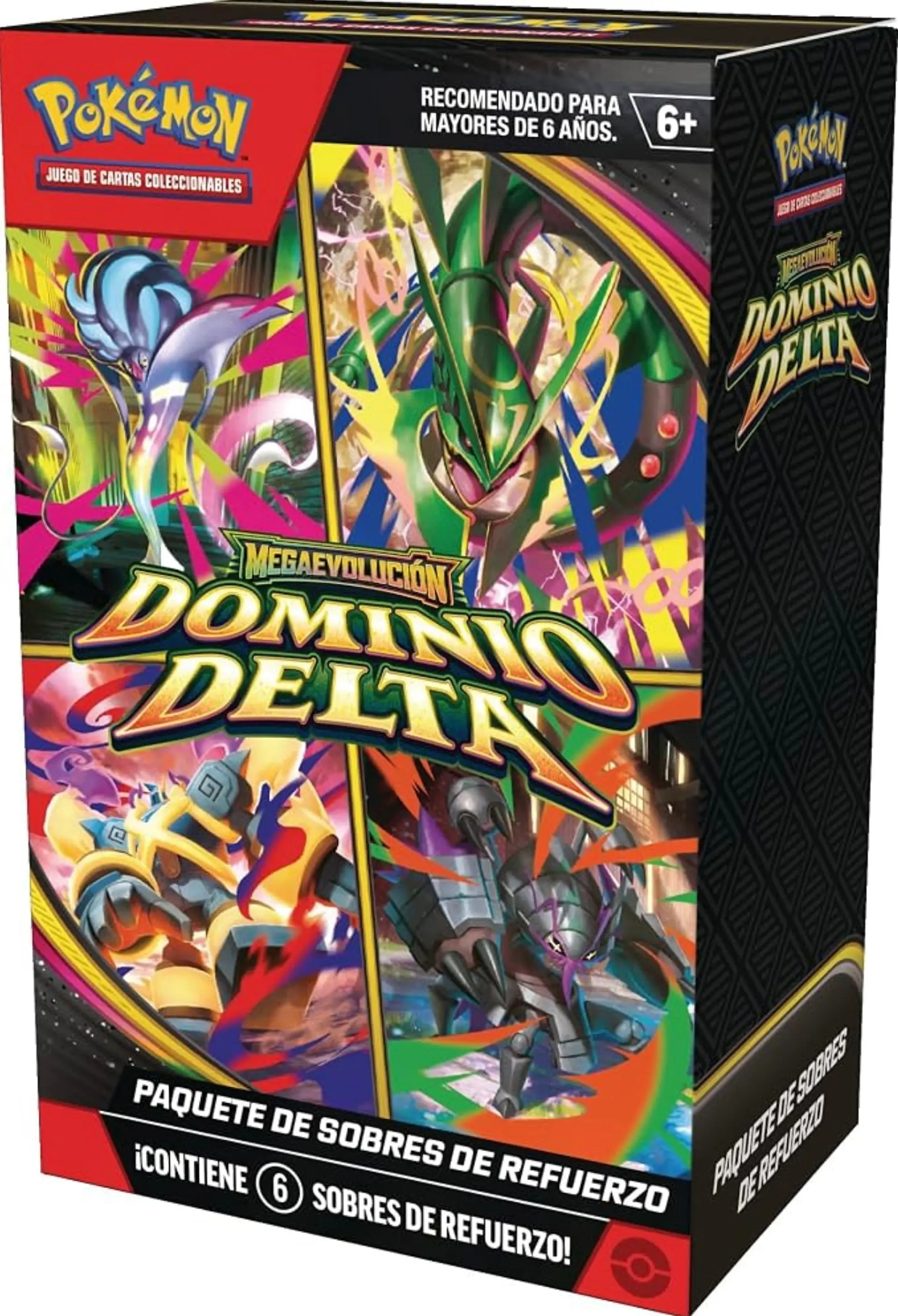 PREVENTA Pokemon TCG Mega Evolucion - Delta Reign - Booster Bundle Espanol 1