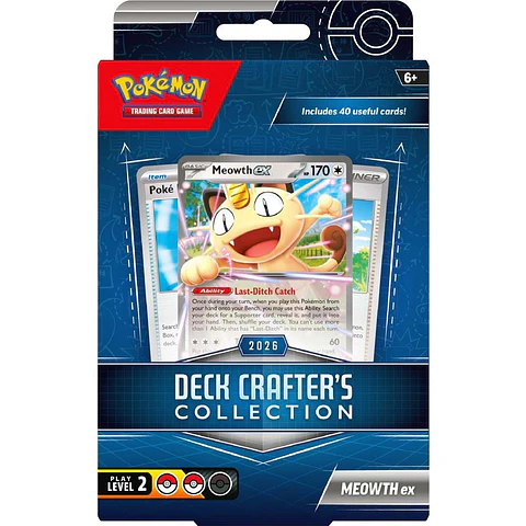 Pokemon TCG Deck Crafters Collection (Meowth ex)
