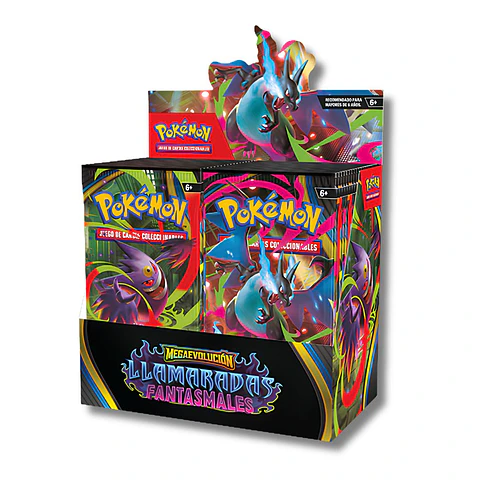 Pokemon TCG: Booster Box - Llamaradas Fantasmales (Español)