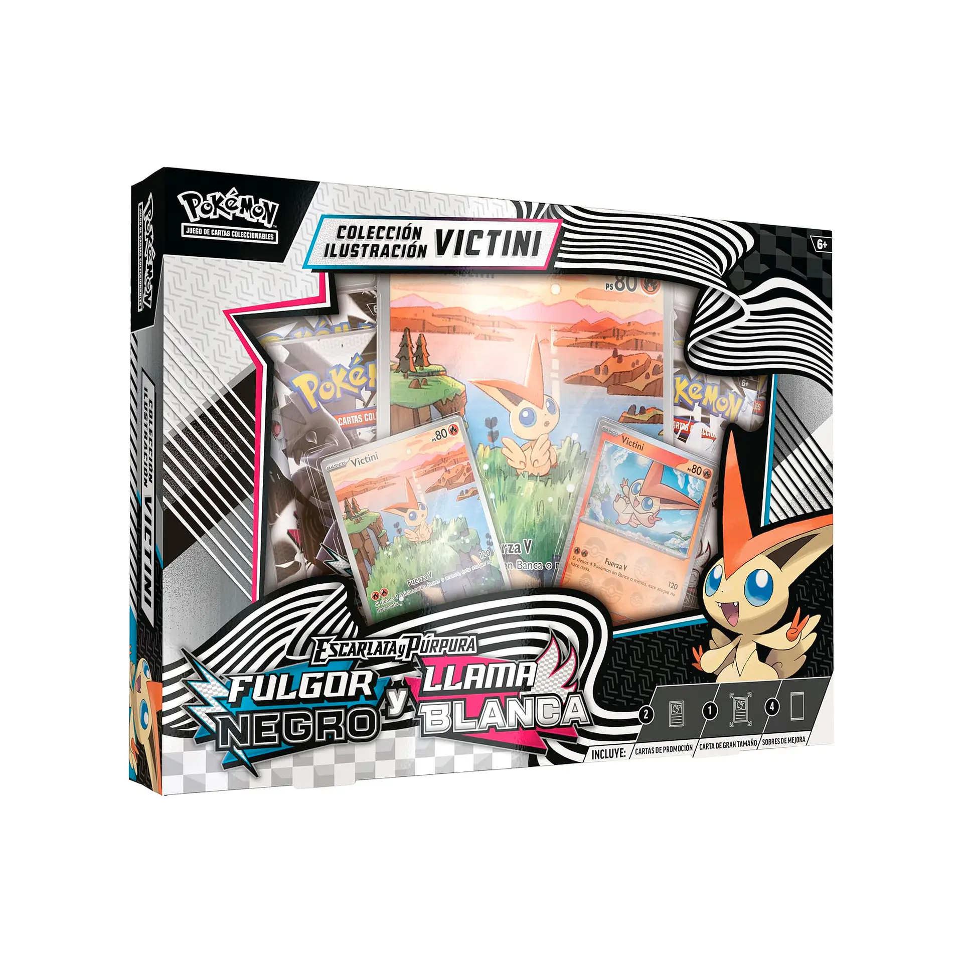 🇪🇸 Caja Colección Ilustracion Victini  1