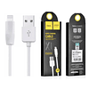 Cable lightning iphone 1 metro reforzado Hoco x1