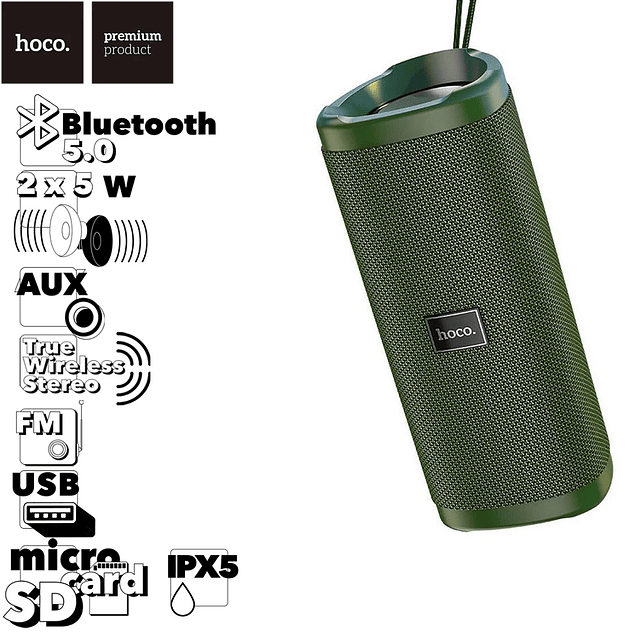Parlante Bluetooth true wireless Hoco hc4