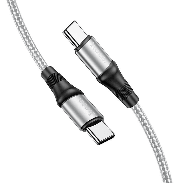 Cable usb tipo c a tipo c 100w hoco x50