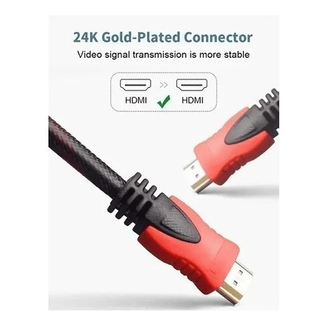 Cable HDMI 1,5 metros reforzado con filtro