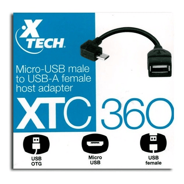 Otg micro usb Xtech 360