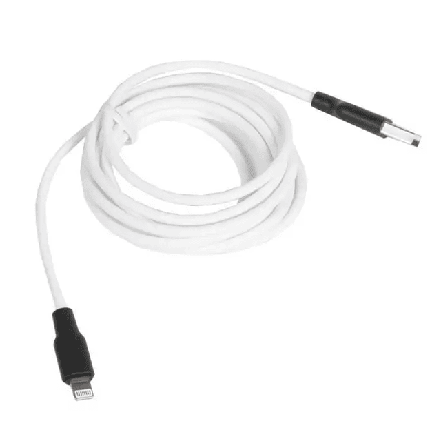 Cable Lightning  1 metro 2.4A premium de silicona grado alimenticio Hoco x21 plus