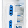 Enchufe 4 en 1 plano lateral Philco 78520