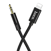 Cable de audio Lightning a Jack 3.5mm Hoco Upa13