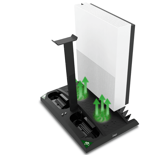 Estacion de carga organizador y enfriamiento Xbox Ipega xb007