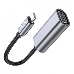 Adaptador Usb Tipo c / VGA Hoco ua21 