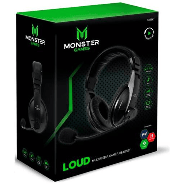 Audifonos Gamer Monster Loud