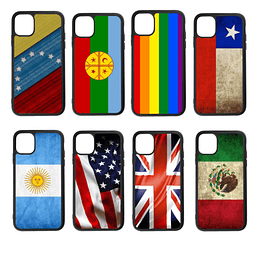 Carcasa Diseño Bandera Samsung Serie NOTE / S / J / FOLD / FLIP