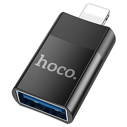 Adaptador OTG entrada USB / salida Lightning Hoco ua17