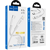 Cable Dato y Carga PD 20w lightning tipo c Hoco x56