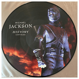MICHAEL JACKSON - HISTORY CONTINUES PICTURE DISC 2LP