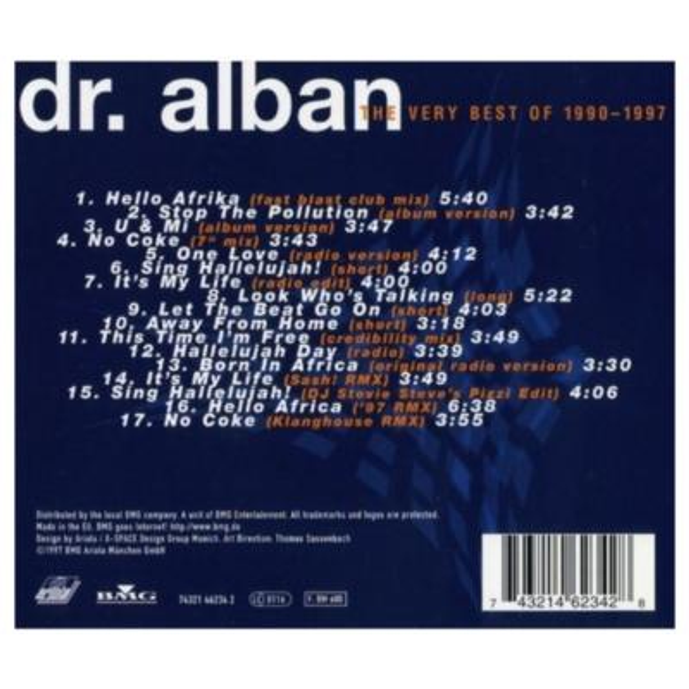 DR ALBAN - THE VERY BEST OF 1990-97 CD