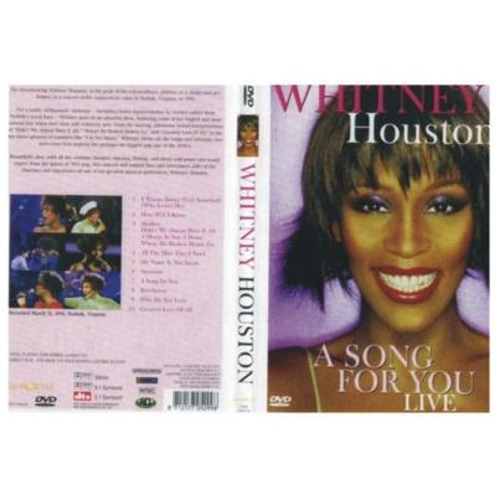 WHITNEY HOUSTON - SONG FOR YOU: LIVE (DVD)
