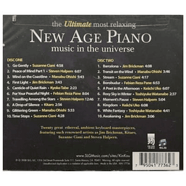 NEW AGE PIANO - THE ULTIMATE MOST RELAXING (2CD)