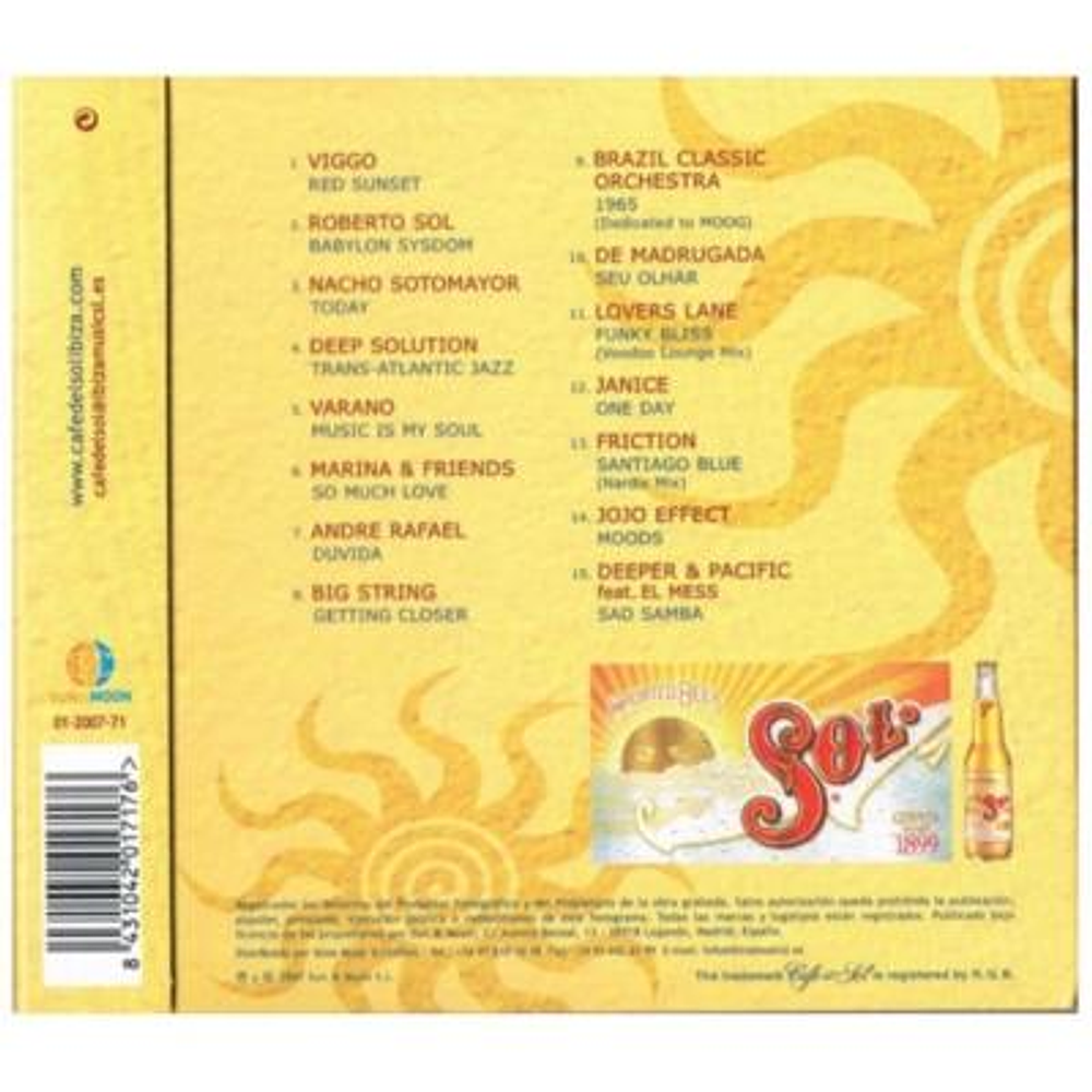 CAFÉ DEL SOL 2 - VARIOUS (CD)