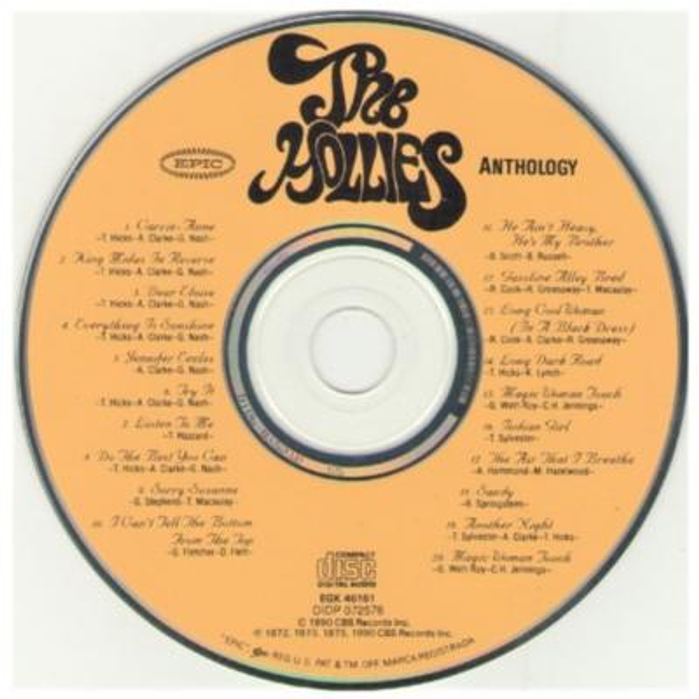 THE HOLLIES - EPIC ANTHOLOGY | (CD)