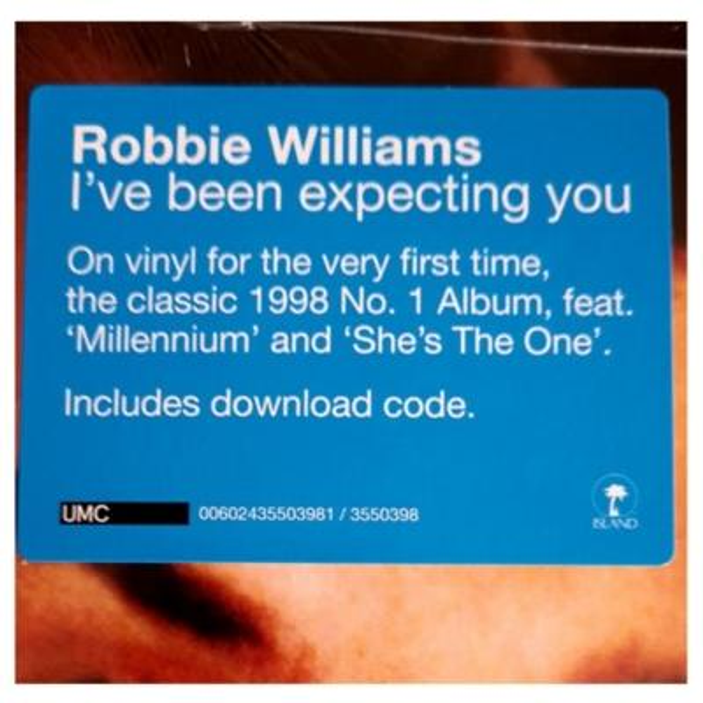 ROBBIE WILLIAMS - IVE BEEN EXPECTING YOU LIVE VINILO