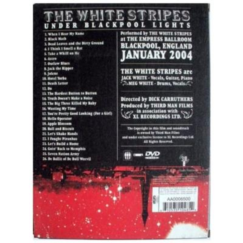THE WHITE STRIPES - UNDER BLACKPOOL LIGHTS DVD