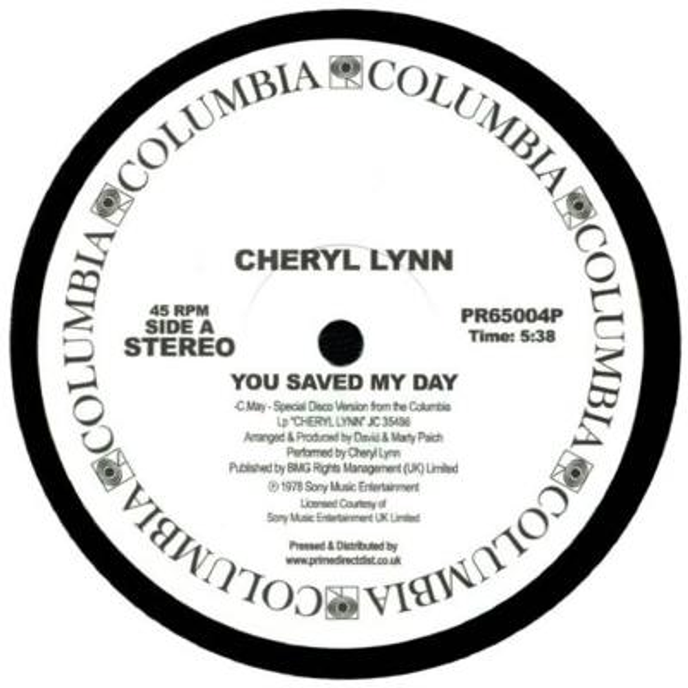 CHERYL LYNN - GOT TO BE REAL | 12" MAXI SINGLE
