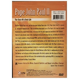 POPE JOHN PAUL II - THE STORY OF A HOLY LIFE DVD