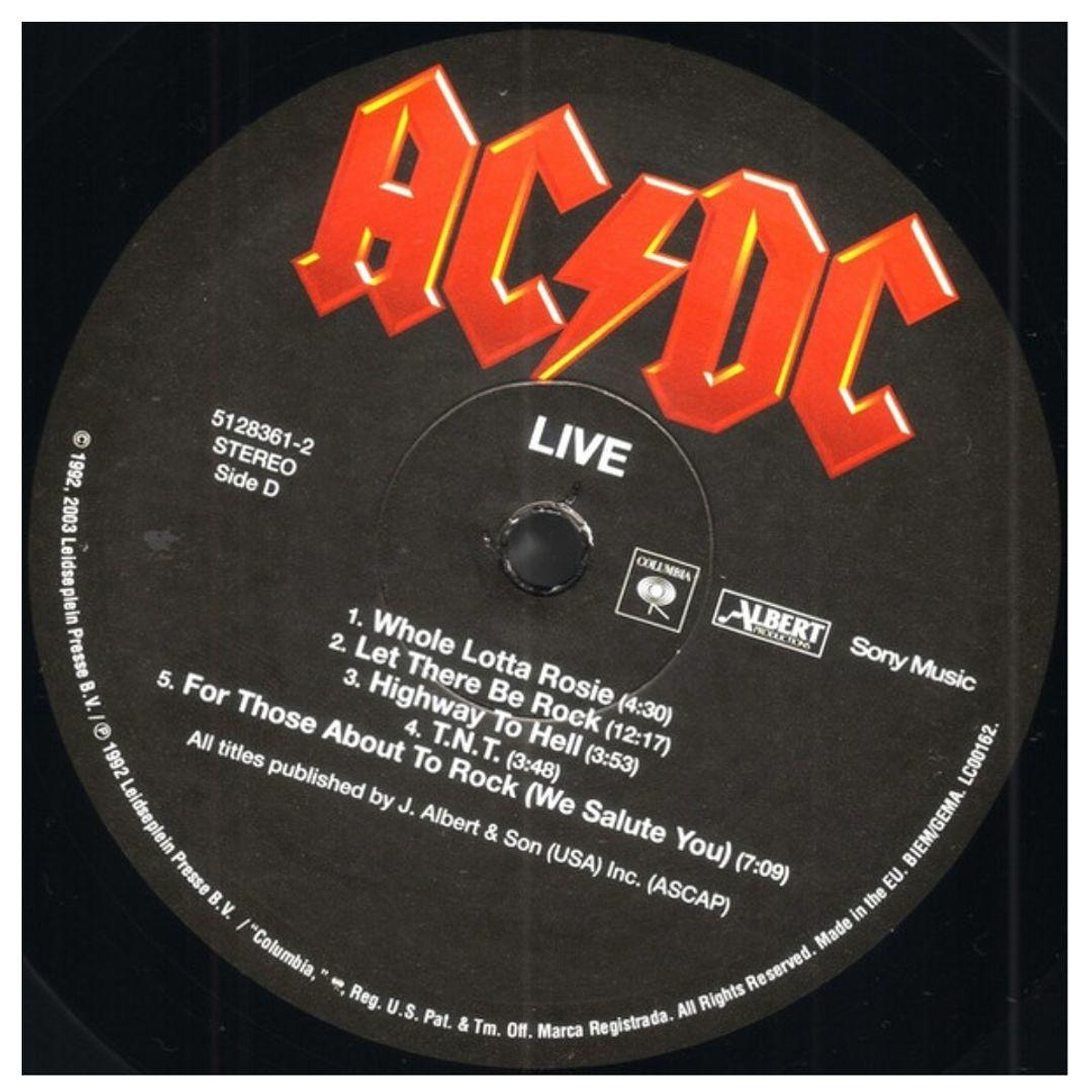 AC/DC - LIVE 92 (LTD EDITION) (2LP) | VINILO