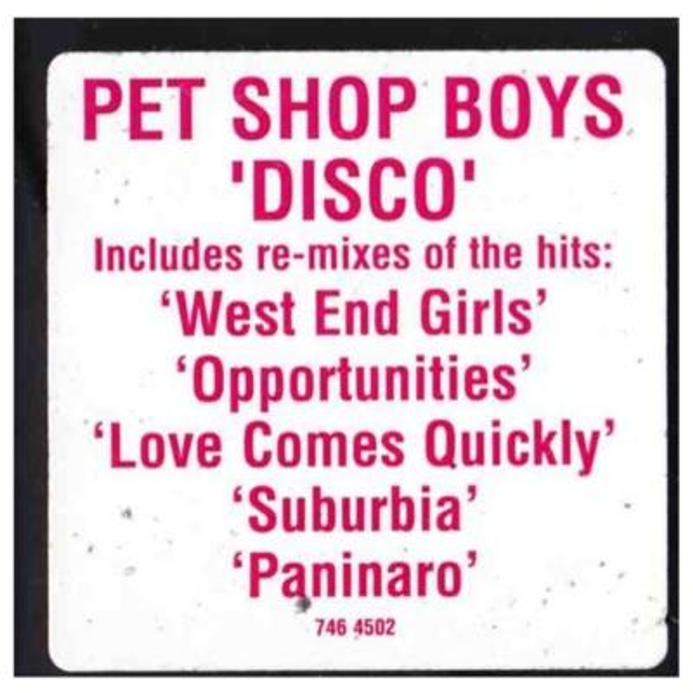 PET SHOP BOYS - DISCO REMIX ALBUM CD