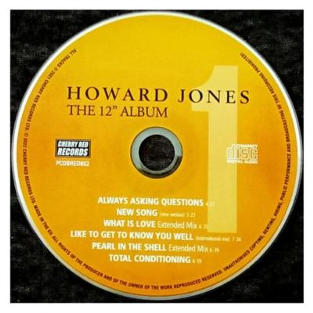 HOWARD JONES - 12 ALBUM &12 ERS VOL2 2CD