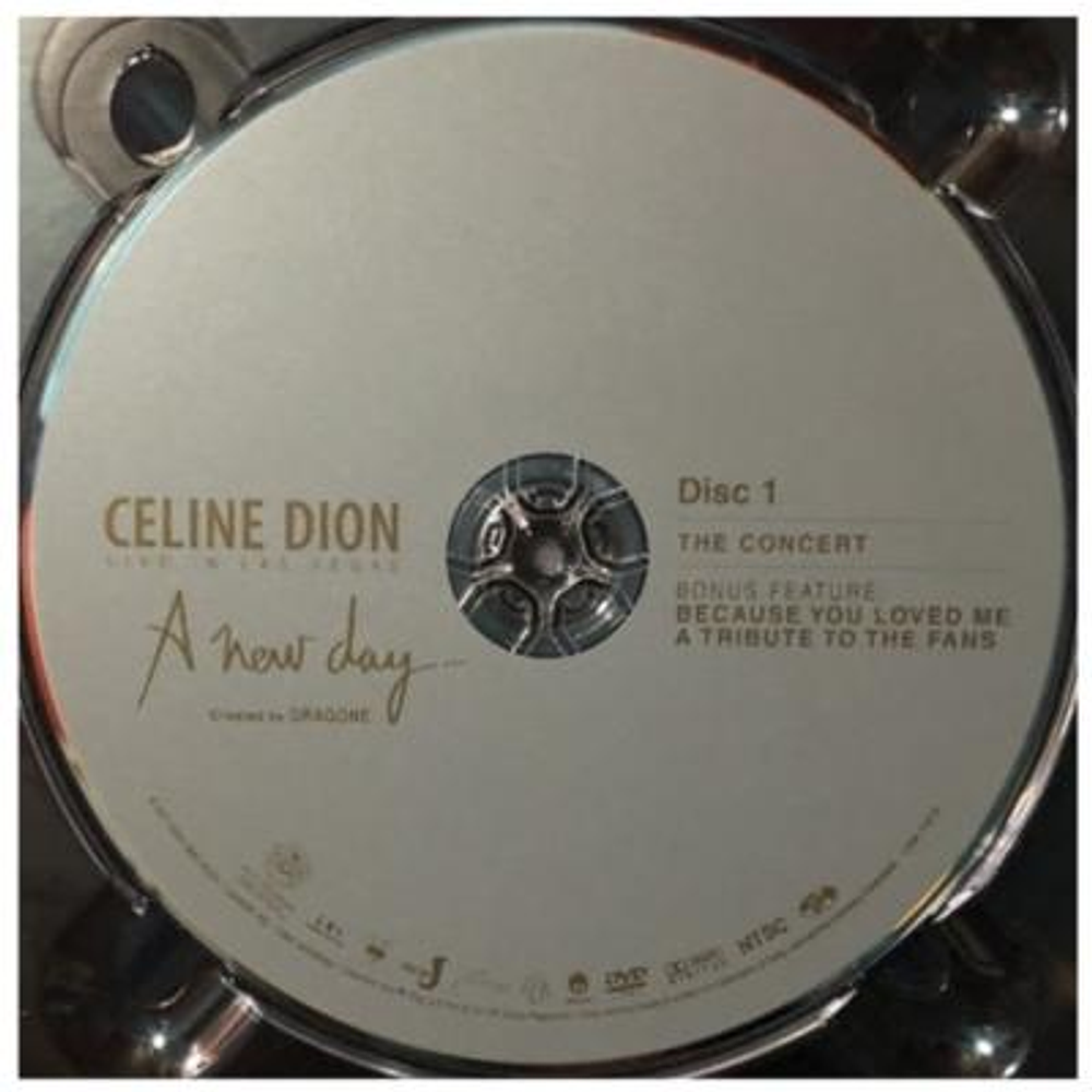 CELINE DION - LIVE IN LAS VEGAS A NEW DAY DVD