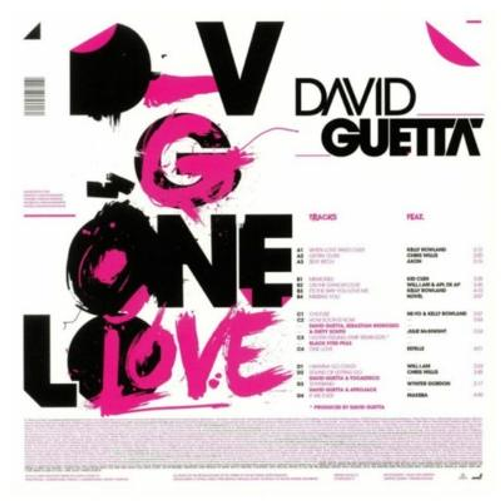 DAVID GUETTA - ONE LOVE 2LP