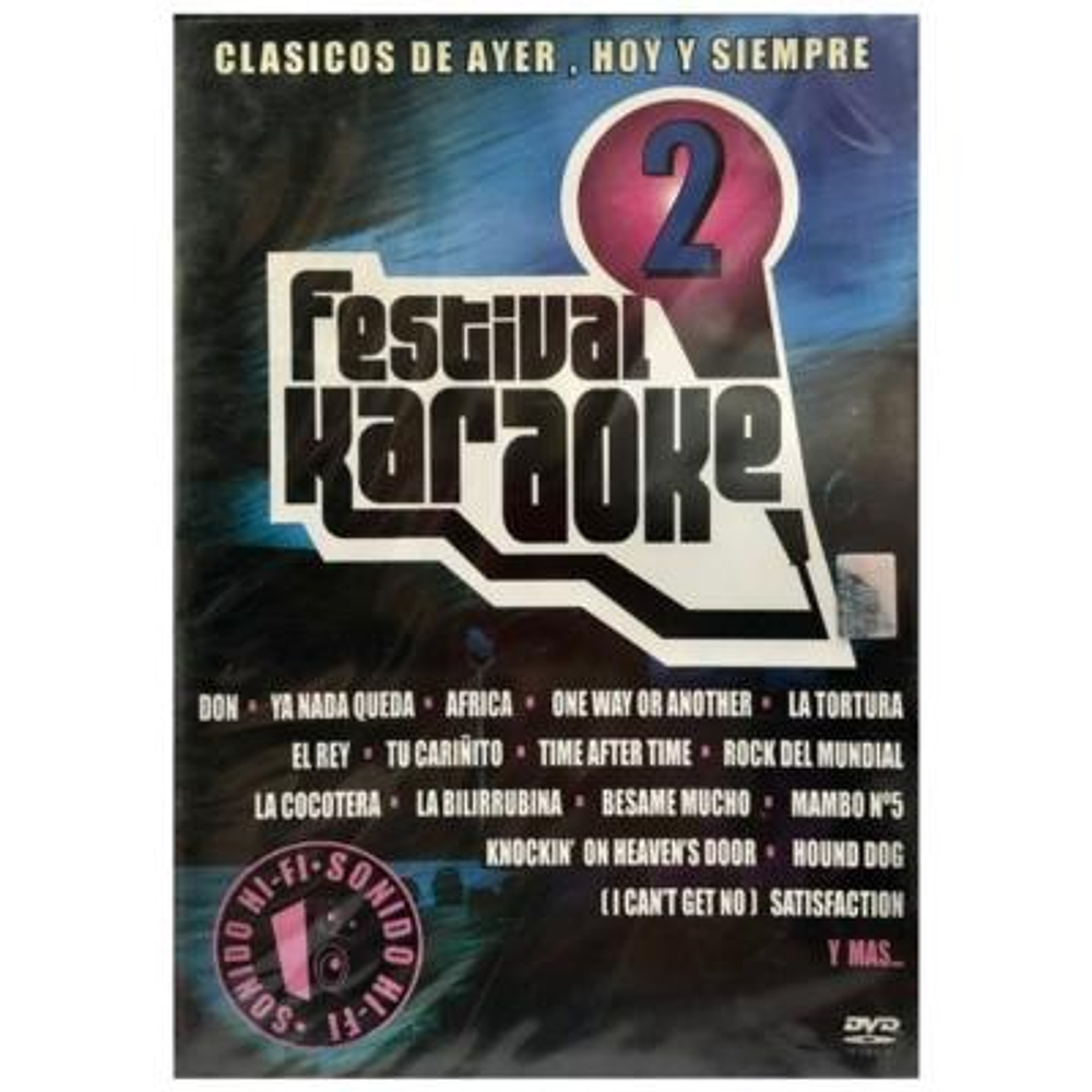 FESTIVAL KARAOKE - VOL. 2 (DVD)