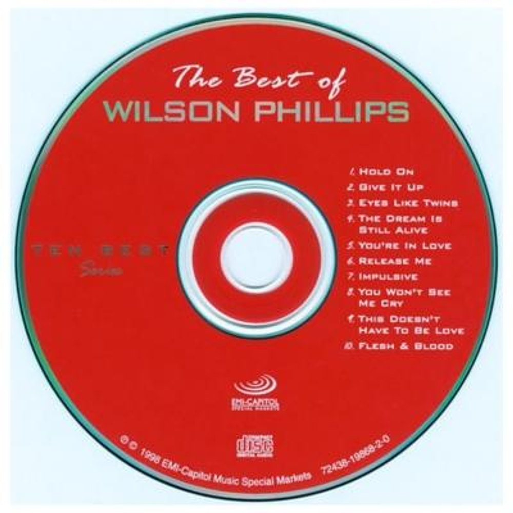 WILSON PHILLIPS - BEST OF CD