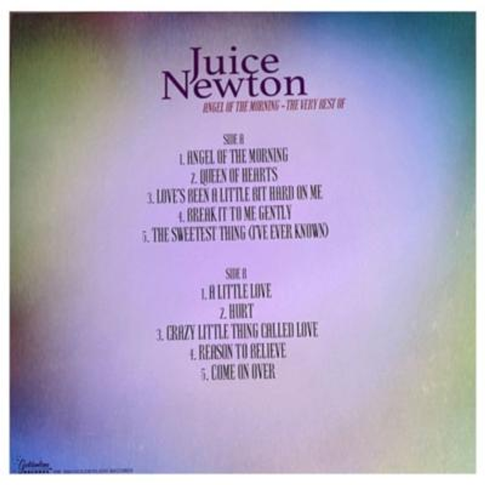 JUICE NEWTON - THE VERY BEST OF VINILO