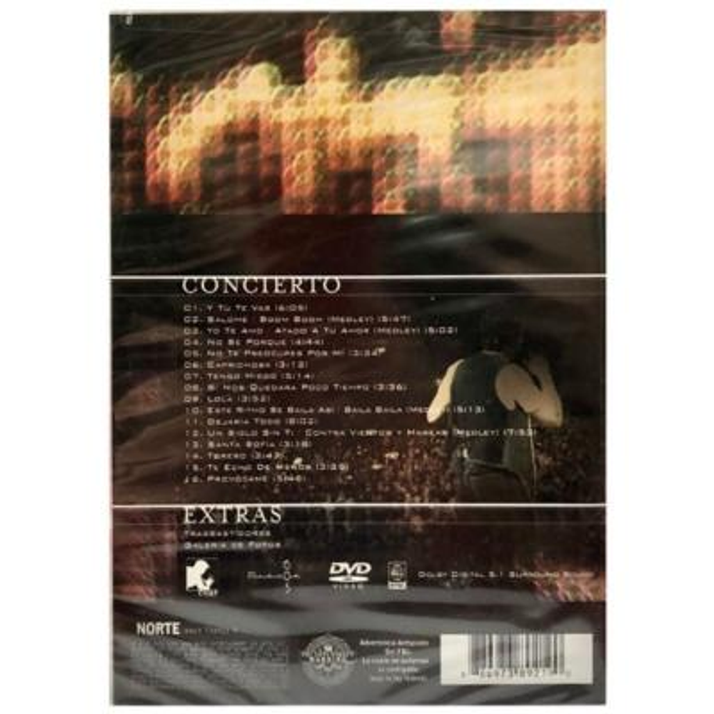 CHAYANNE - VIVO DVD