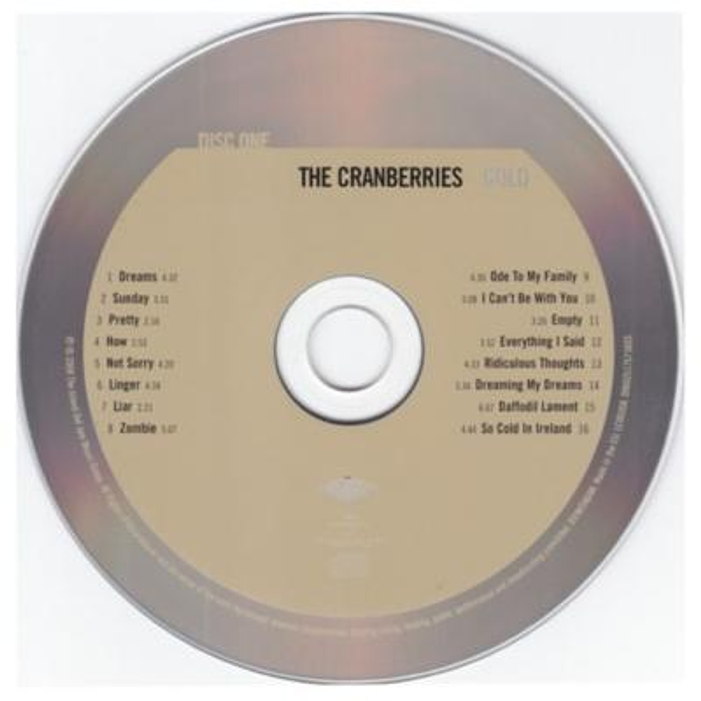 THE CRANBERRIES - GOLD 2CD