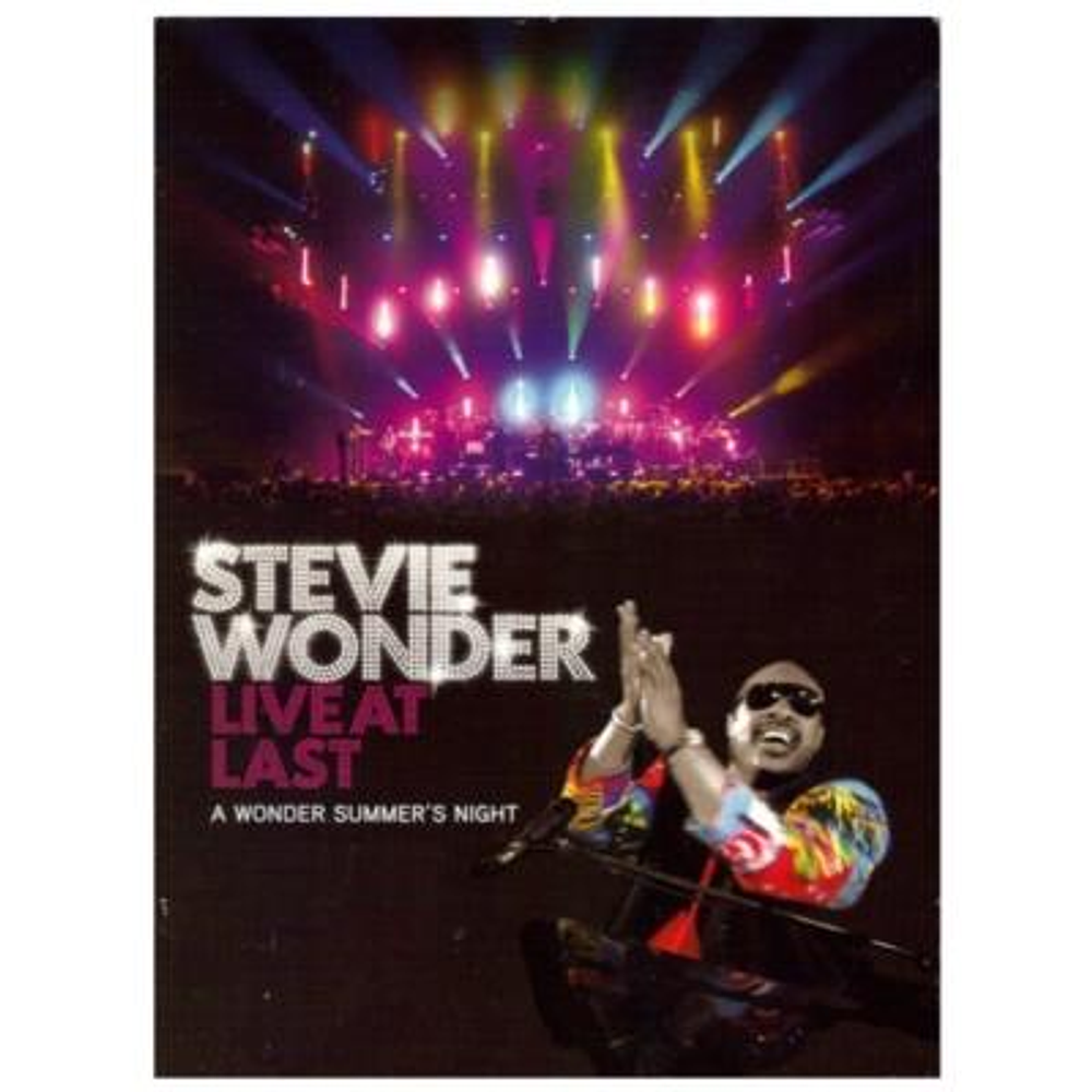 STEVIE WONDER - LIVE AT LAST DVD