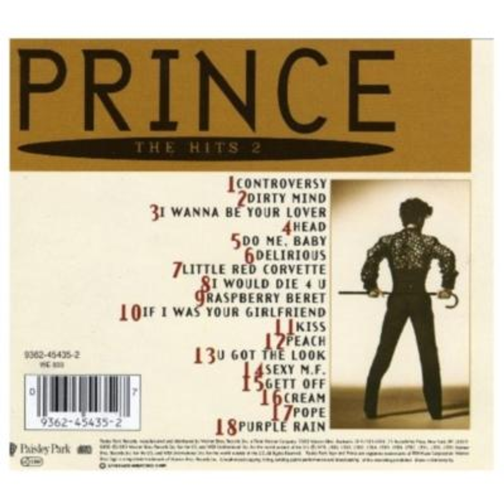 PRINCE - THE HITS 2 | CD