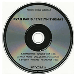 RYAN PARISEVELYN THOMAS - DOLCE VITAHI ENERGY CD SINGLE