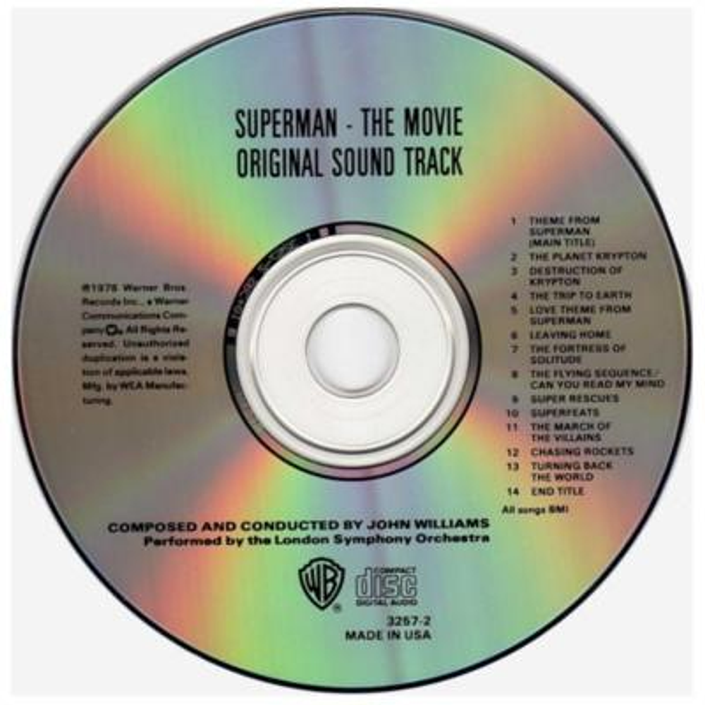 SUPERMAN - OST CD