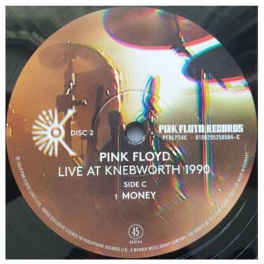 PINK FLOYD - LIVE AT LIVE AT KNEBWORTH 1990 (2LP)