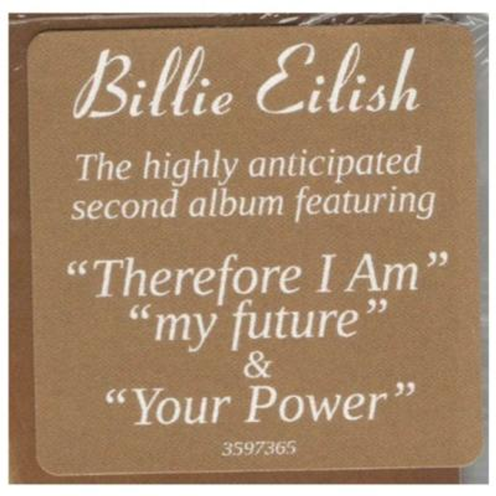 BILLIE EILISH - HAPPIER THAN EVER CD