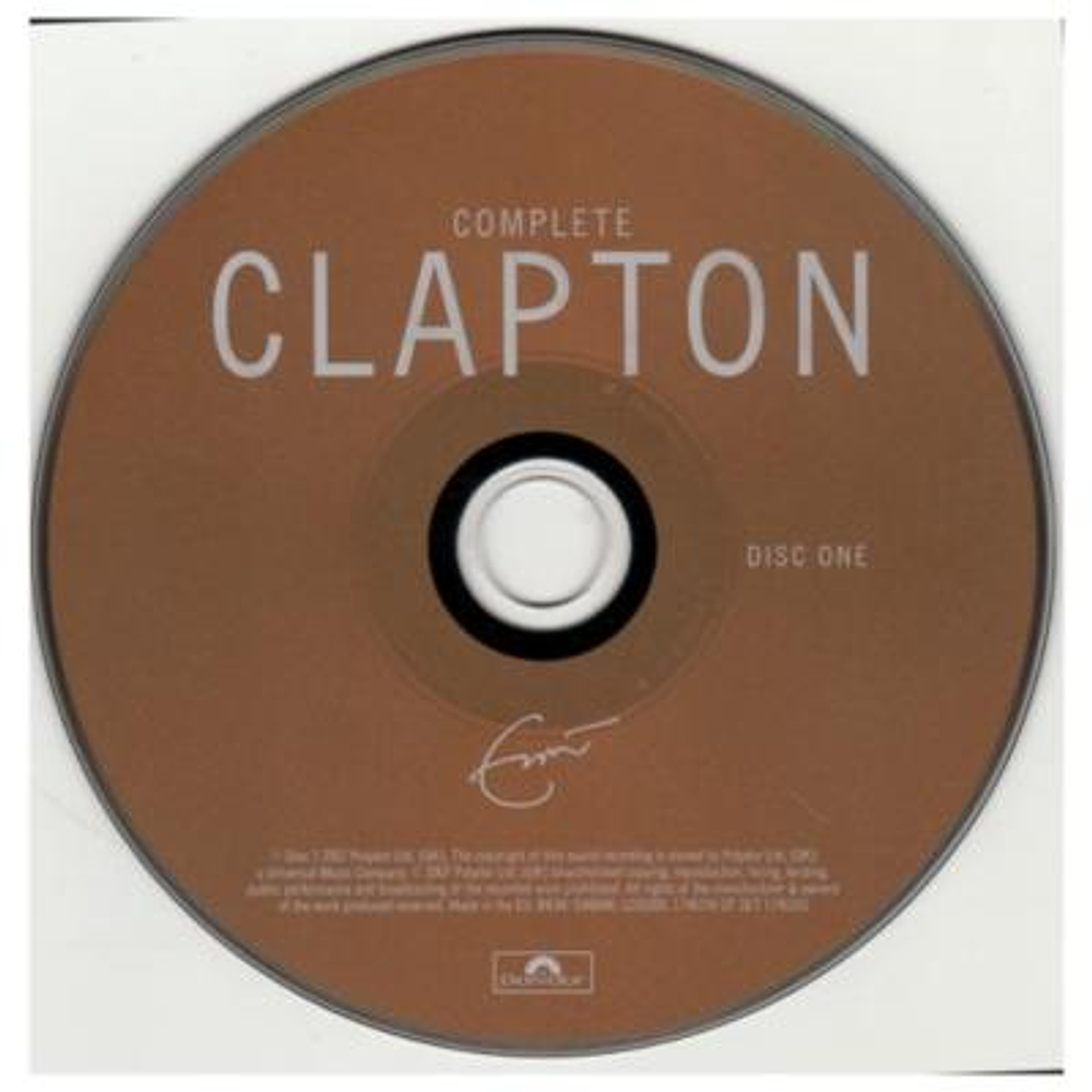 ERIC CLAPTON - COMPLETE CLAPTON 2CD