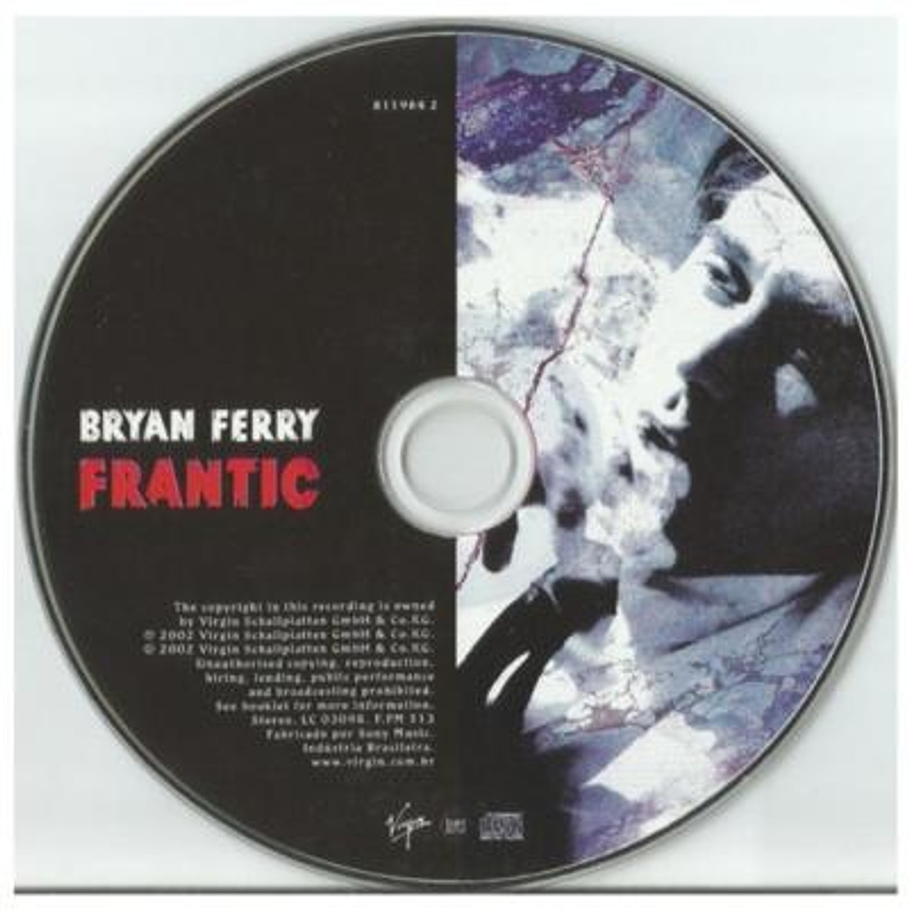 BRYAN FERRY - FRANTIC CD