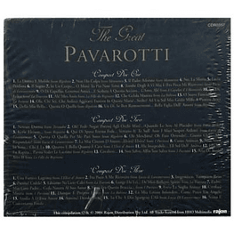 LUCIANO PAVAROTTI - THE GREAT PAVAROTTI (3CD)