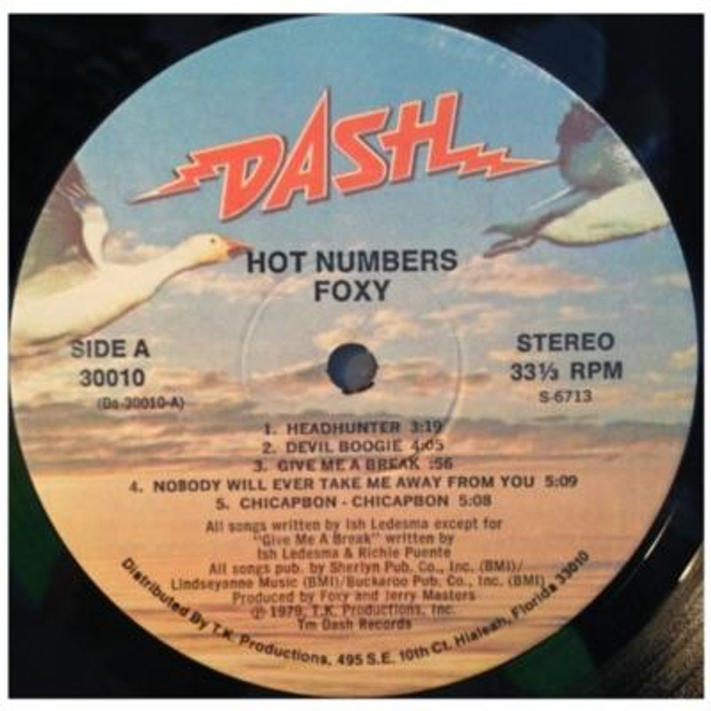 FOXY - HOT NUMBERS VINILO