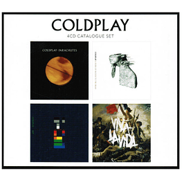 COLDPLAY - CATALOGUE SET (4CD)