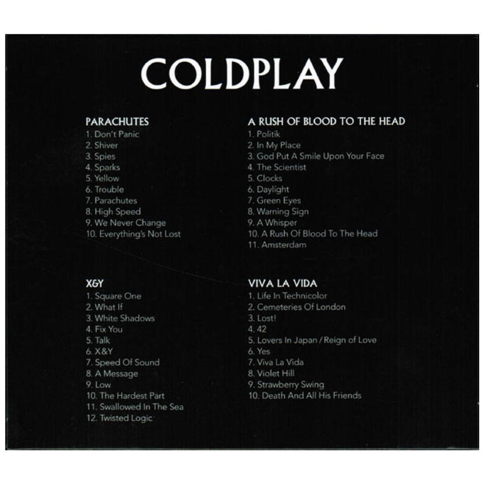 COLDPLAY - CATALOGUE SET (4CD)